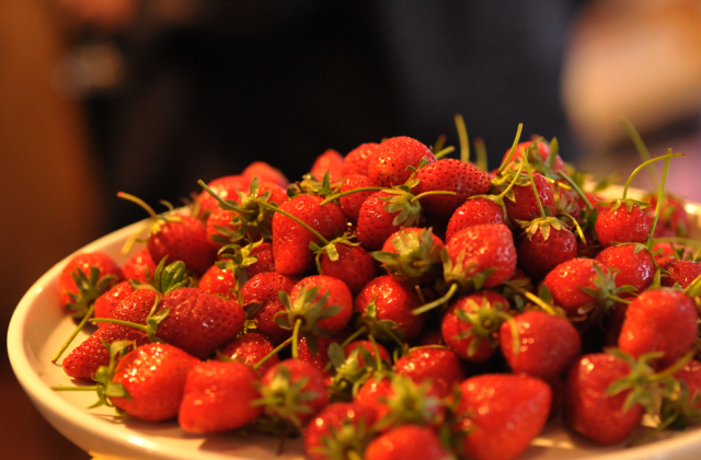 strawberries from Chino farm, LA