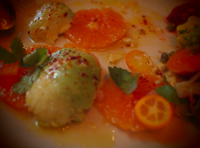 Avocado at Chez Panisse