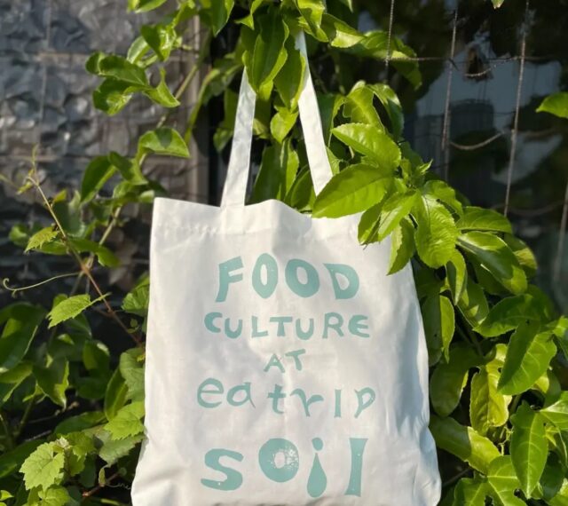 eatrip soil tote bag “ FOOD CULTURE AT eatrip soil “